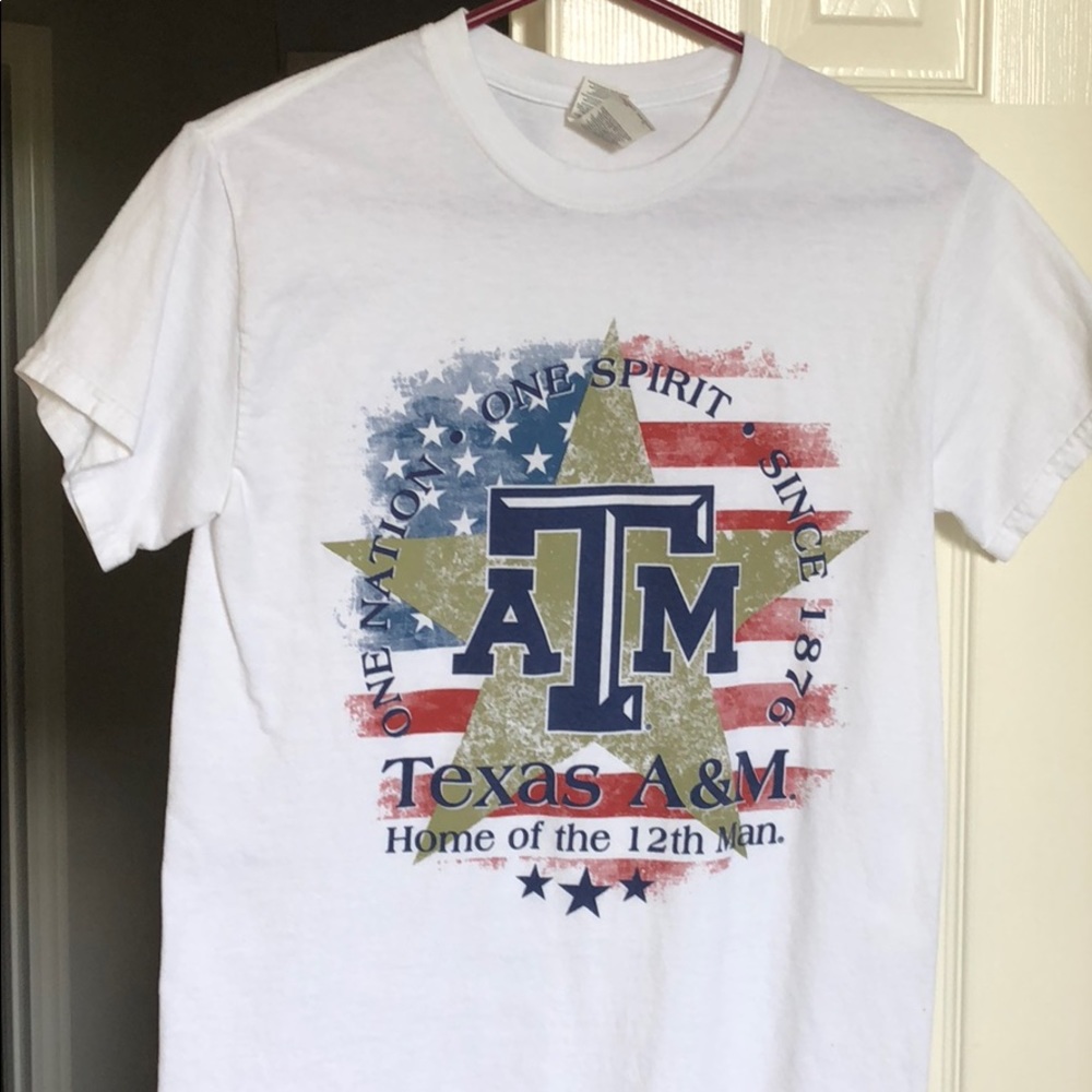 Texas Aggie July 4th Shirt- Adult Small